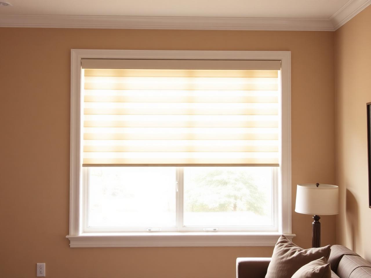 Hunter Douglas Silhouette® Sheer Shadings — Soft Fabric Vanes • Diffused Daylight distributed by USA Home Improvement to Sacramento, CA (Sacramento area)