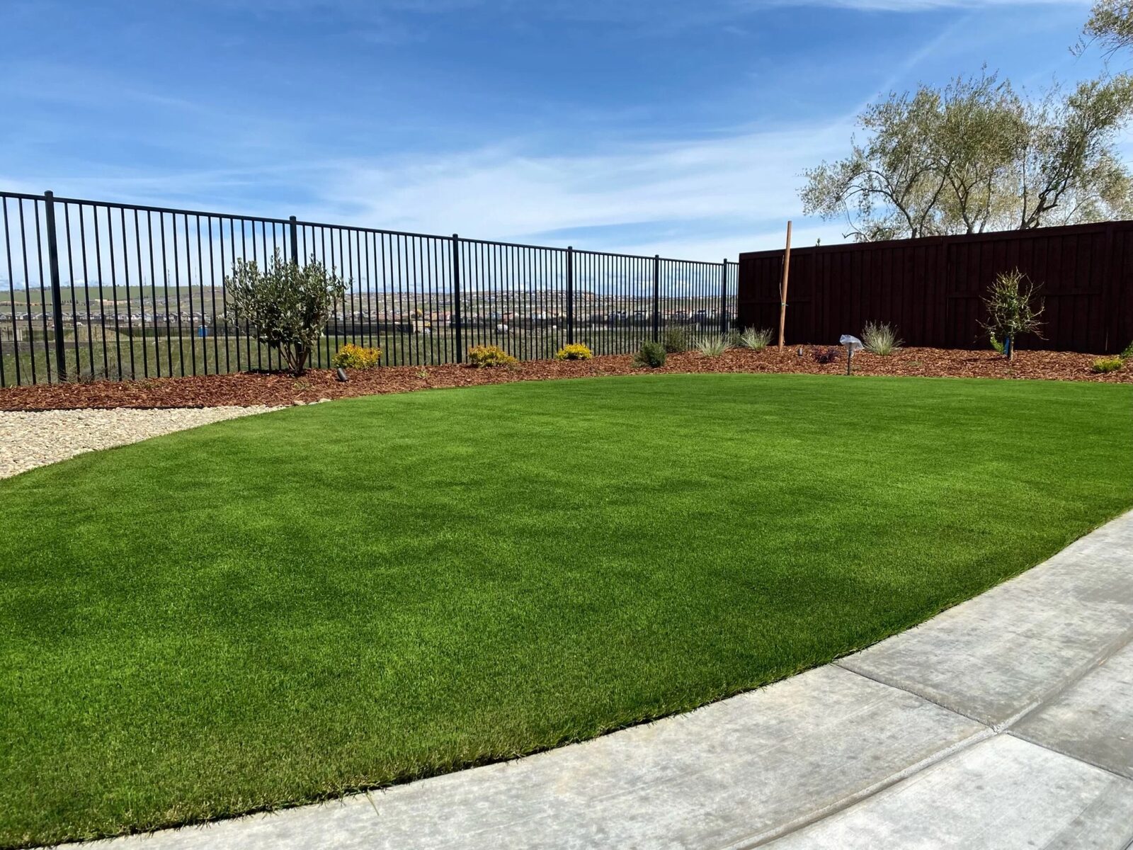 Tahoe 140 oz Backyard Lawn — Always Green Tahoe 140 oz installed by USA Home Improvement