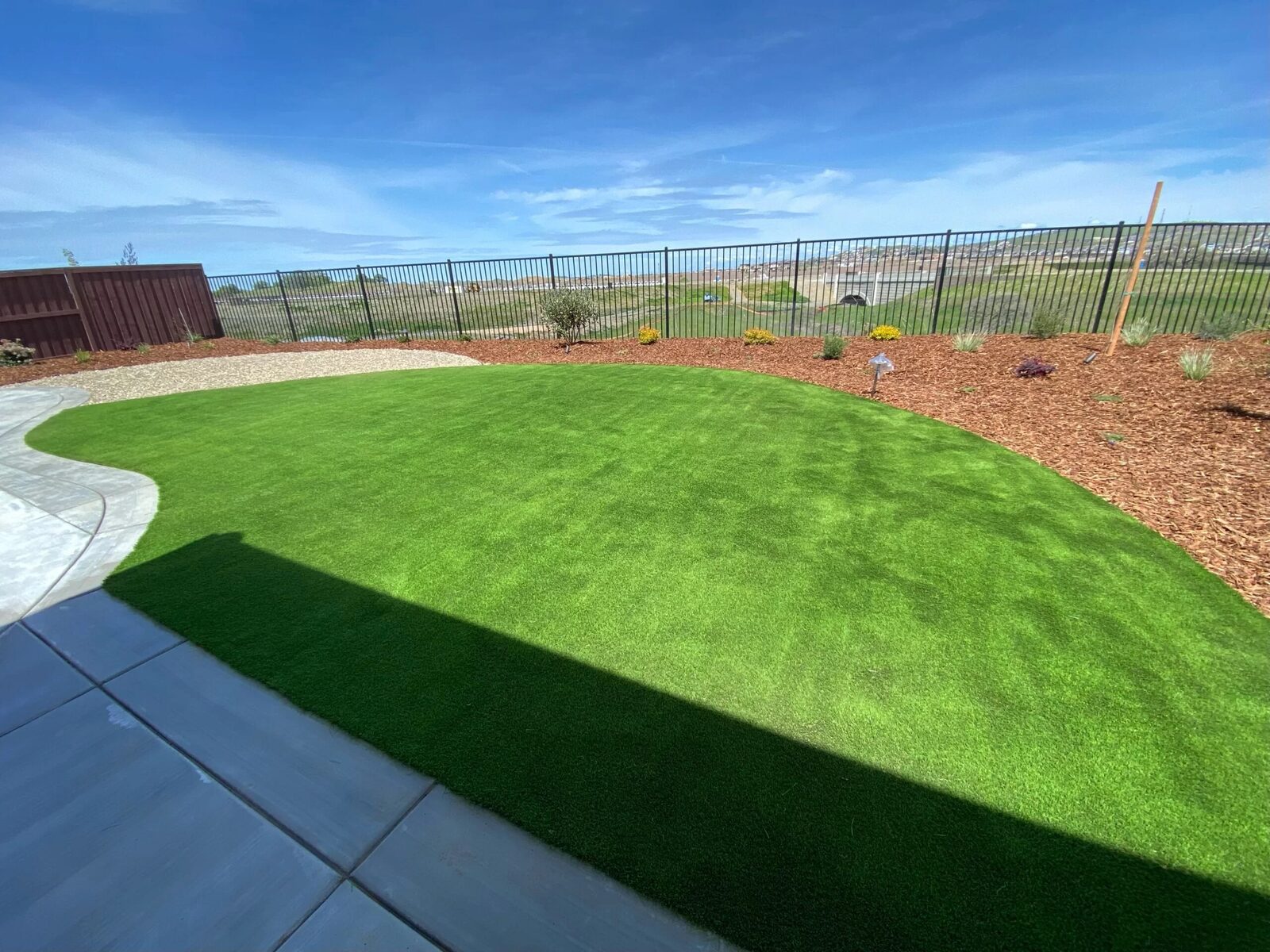 Tahoe 140 oz Full Backyard Conversion — Always Green Tahoe 140 oz installed by USA Home Improvement